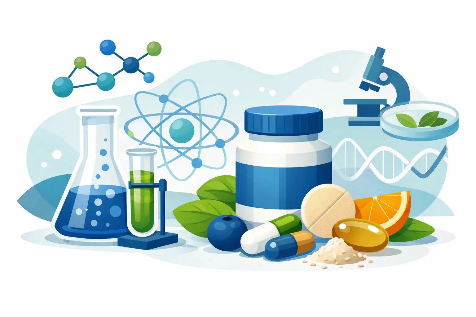 Wissenschaftlich fundierte Nahrungsergänzung