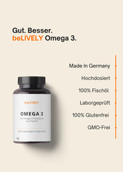 Omega 3 Fischöl Longevity